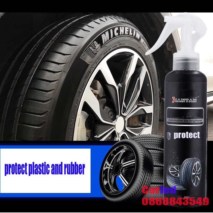 [HCM]Bộ dung dịch nano silicon dạng chai xịt làm bóng võ xe nhựa lão hóa