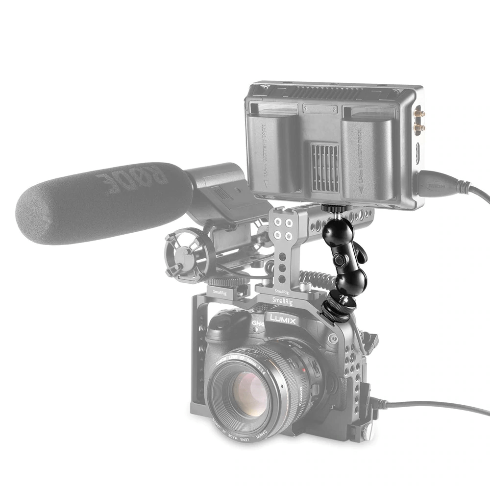 Smallrig Double End Ball Head With Cold Shoe And Thumb Screw 1135