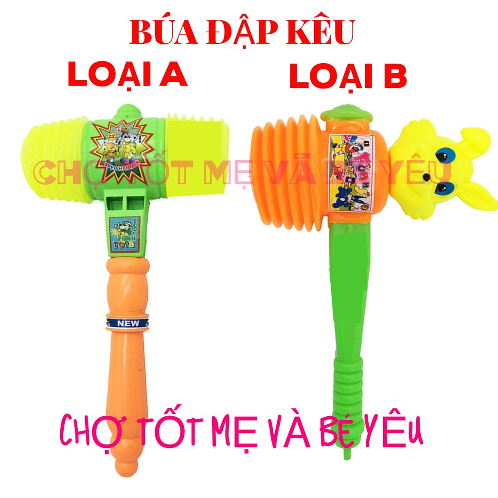 Đồ chơi búa đập cho bé bằng nhựa
