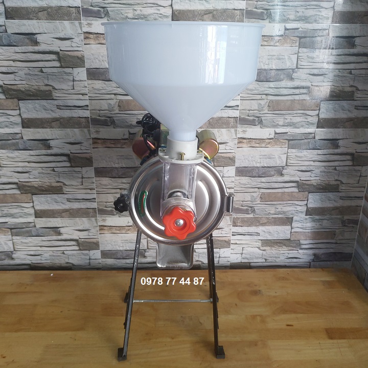 Máy xay bột gạo nước đầu inox 1500W