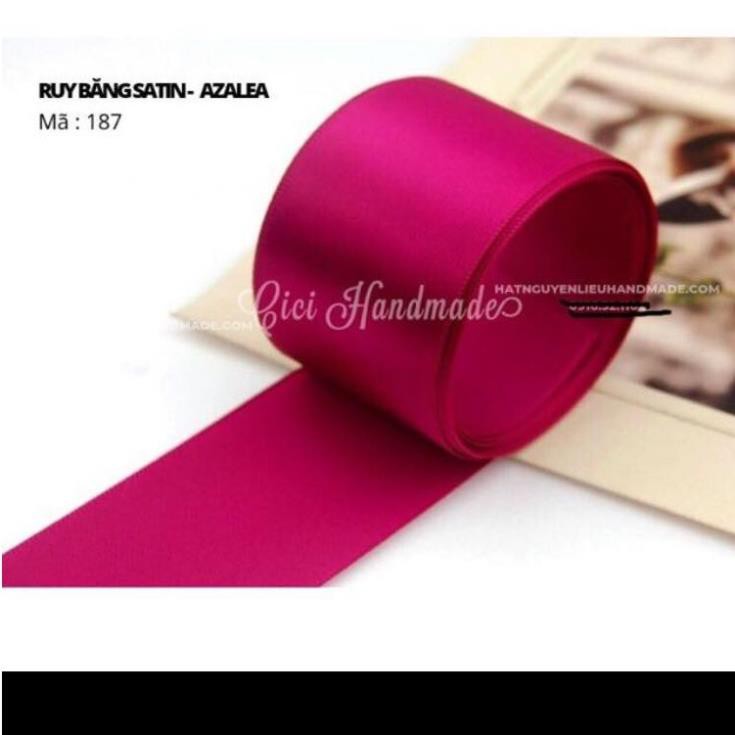Kẹp tóc nơ cao cấp hàn quốc - cột tóc nơ satin 2 lớp bản to- kẹp tóc ruy băng tiểu thư