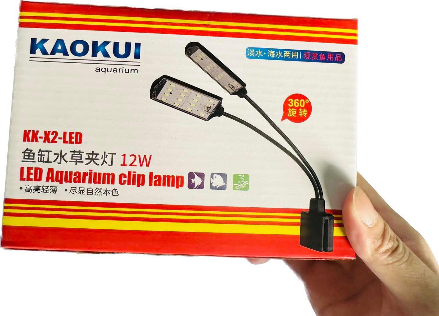 [Hoàn Tiền 10%][Có sẵn] Led Kẹp QuanLong Siêu Sáng QL-X3 ( 5W hồ 15-40cm )