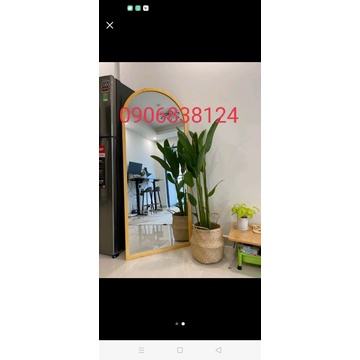 Gương soi toàn thân Gỗ Thông cao cấp