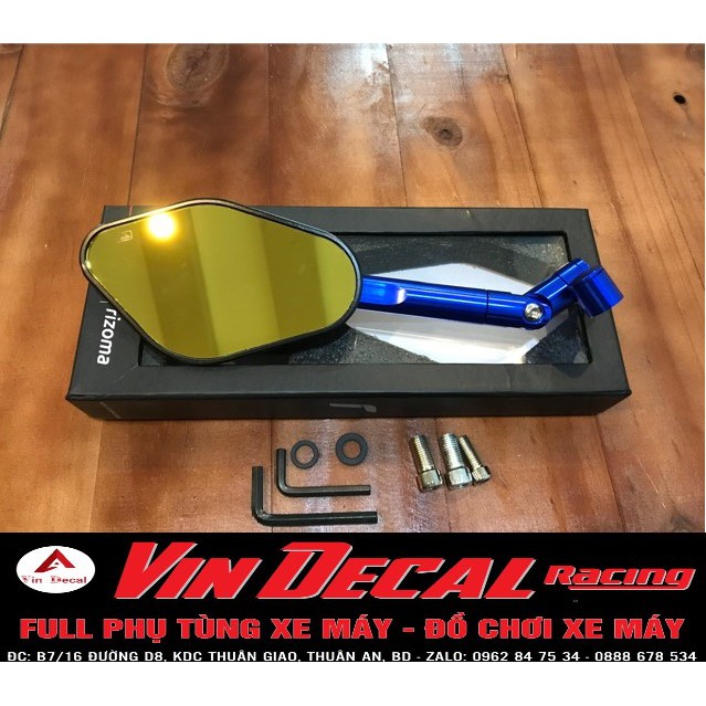 (LOẠI 1) Combo Kính Rizoma Elisse + Ron Xoay 360 Độ