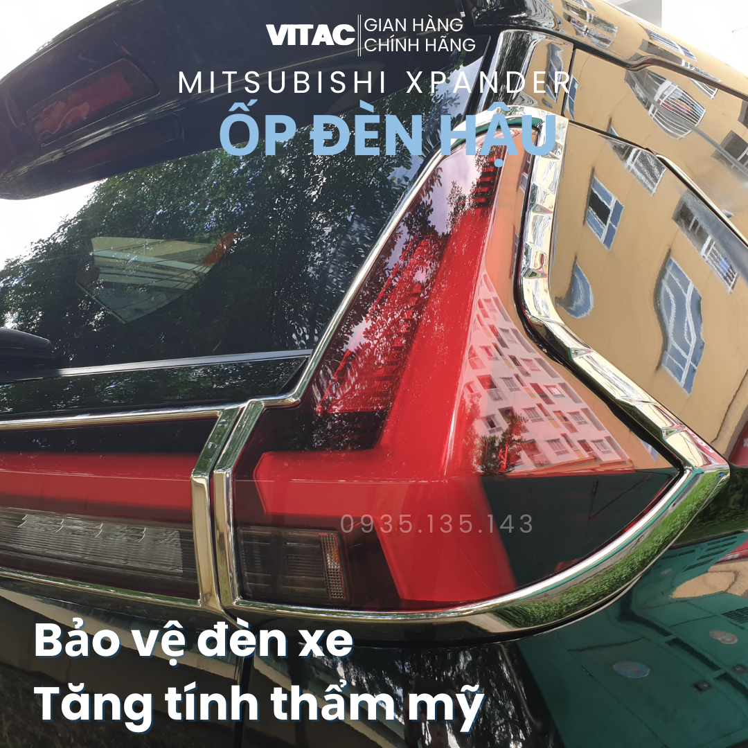 Ốp viền đèn trước sau Xpander 2019-2023