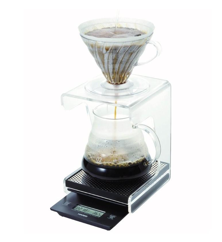 CÂN ĐIỆN TỬ CHUYÊN DỤNG PHA CÀ PHÊ HARIO V60 VST-2000B DIGITAL TIMER DRIP SCALE
