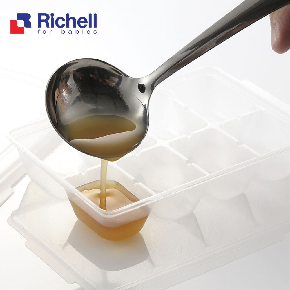 [XẢ HÀNG] Khay chia thức ăn dặm Richell Nhật Bản (25ml/50ml)