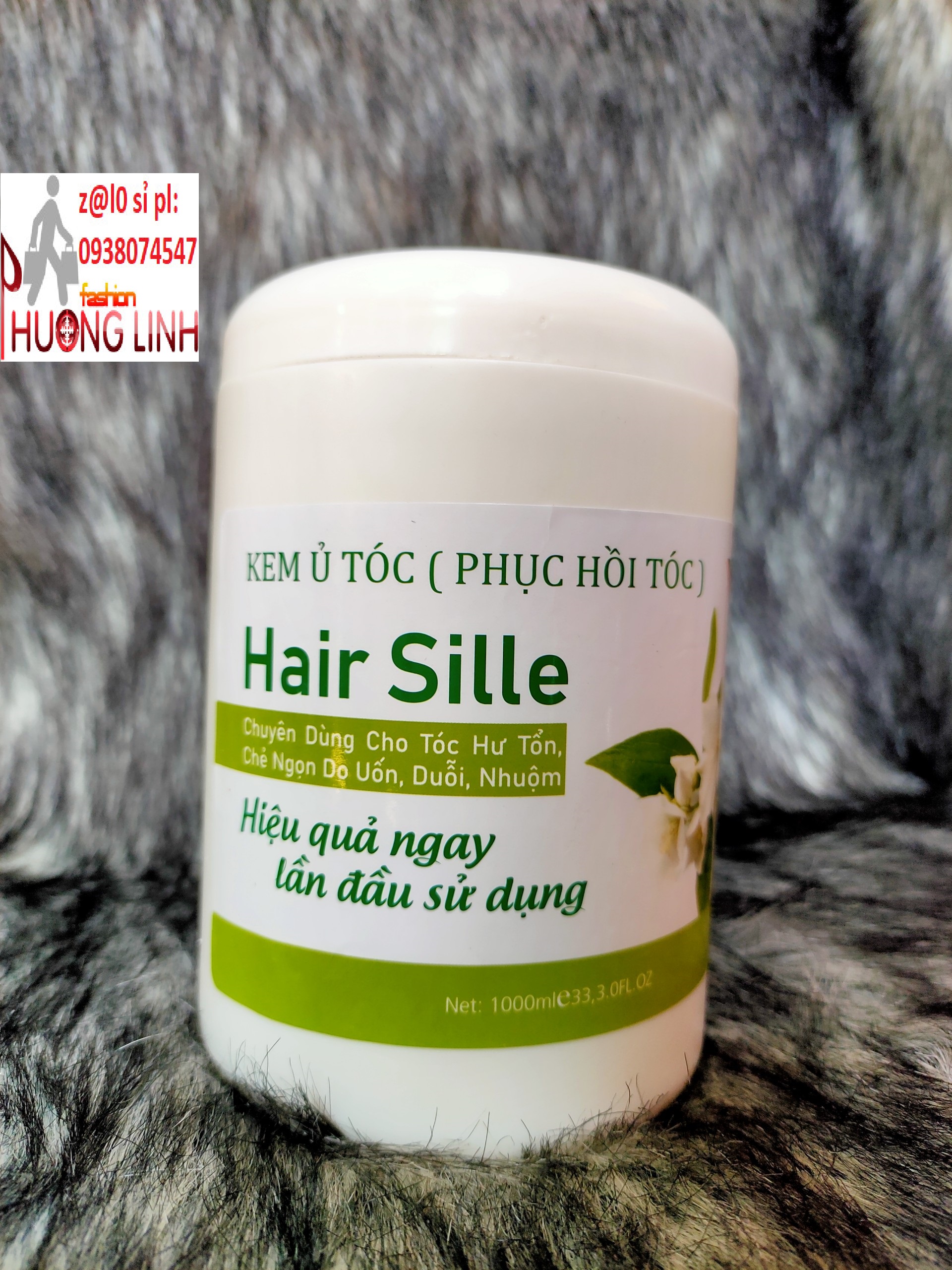 Hấp dầu Hair Sille hương sứ 1000ml