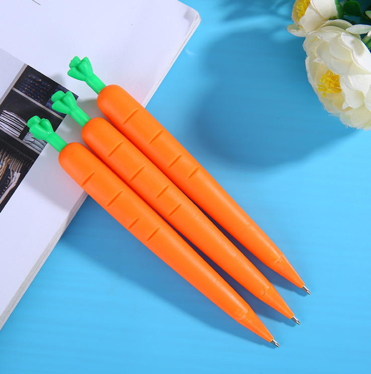 Bút chì bấm ngòi 0.7 hình cà rốt dễ thương