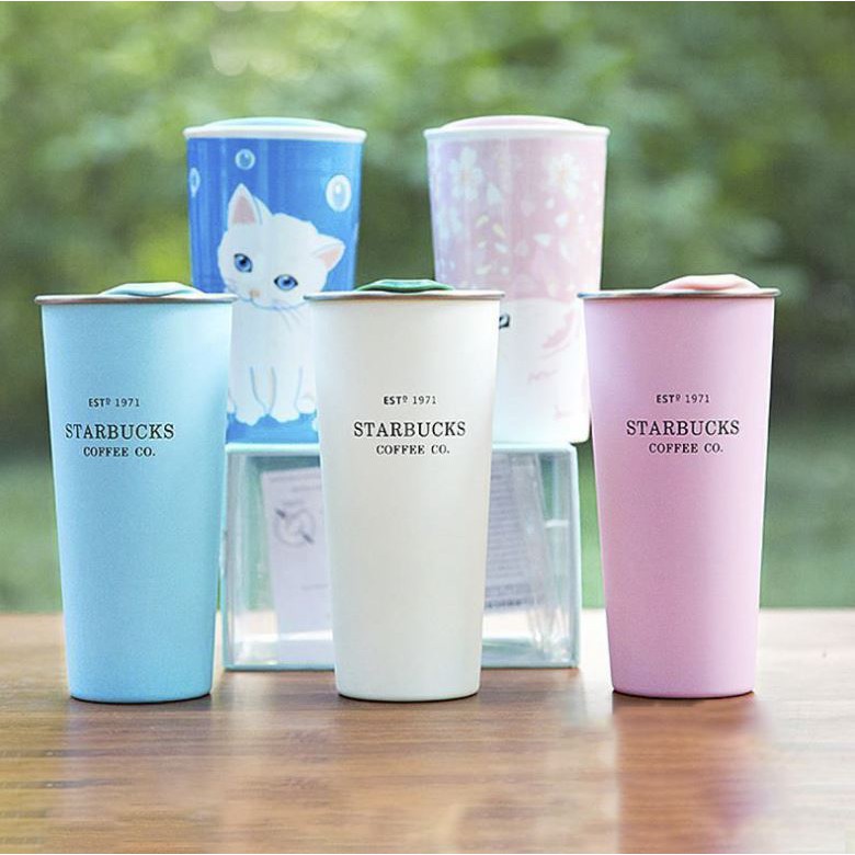 Bình giữ nhiệt Starbucks có nắp đậy 500ml