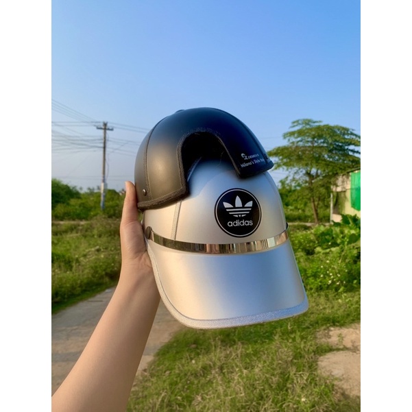 Nón bảo hiểm lưỡi trai adidas