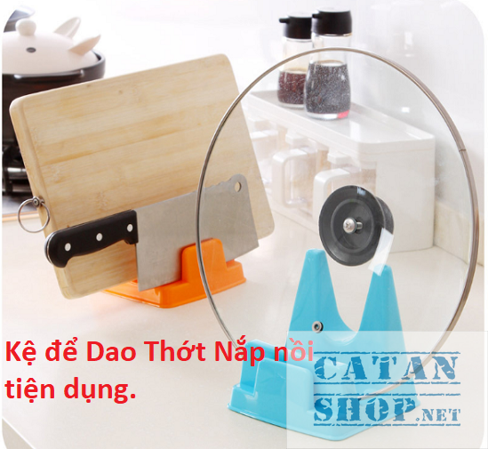 [HCM]Khay gác Nắp Nồi tiện dụng Gác vung nồi Dao Thớt Muỗng đũa khi nấu ăn. Kệ gác Dao thớt nắp nồi tiện dụng GD308-GacNapNoi ( Màu ngẫu nhiên)