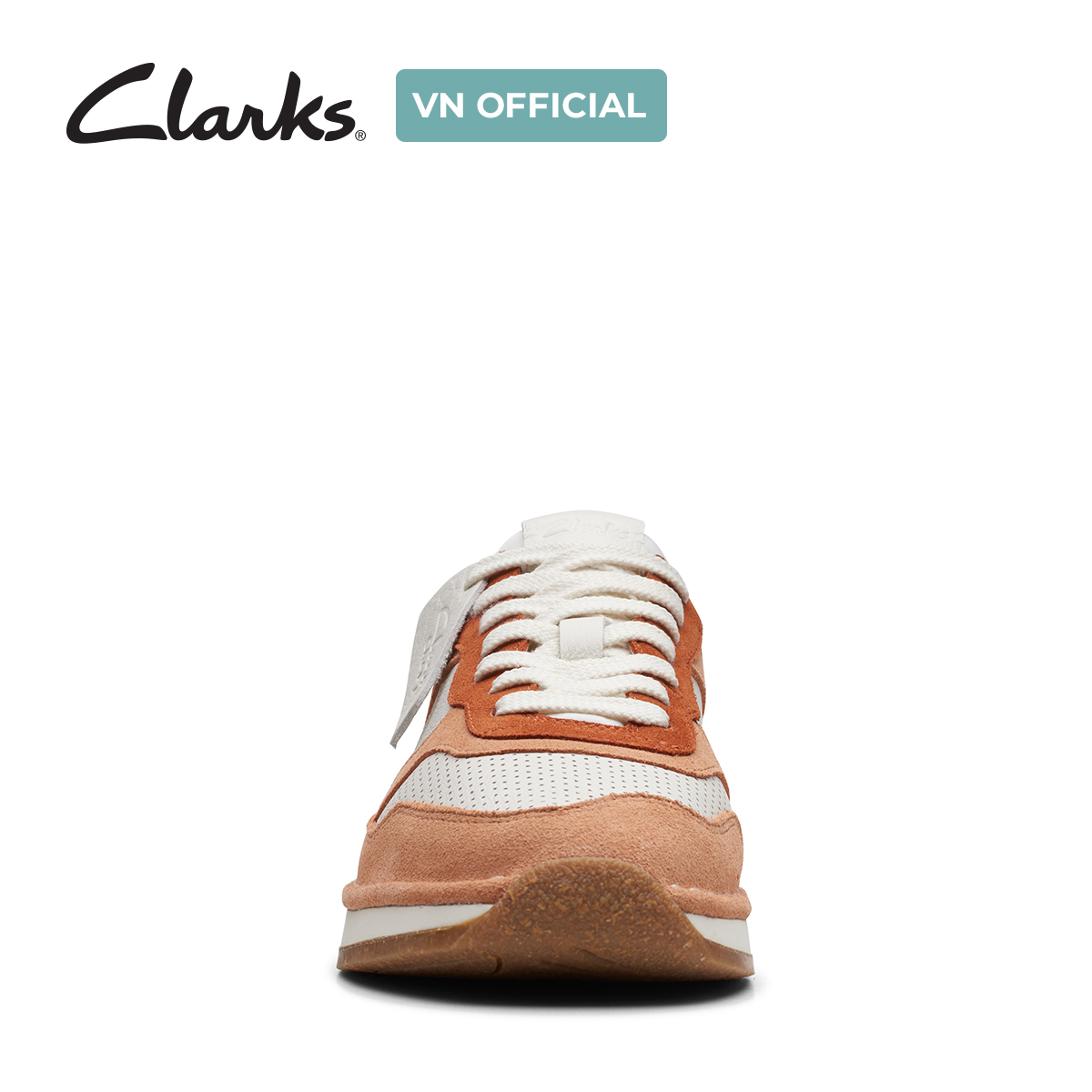 Giày Sneaker Da Lộn Nam Clarks - CraftRun Tor