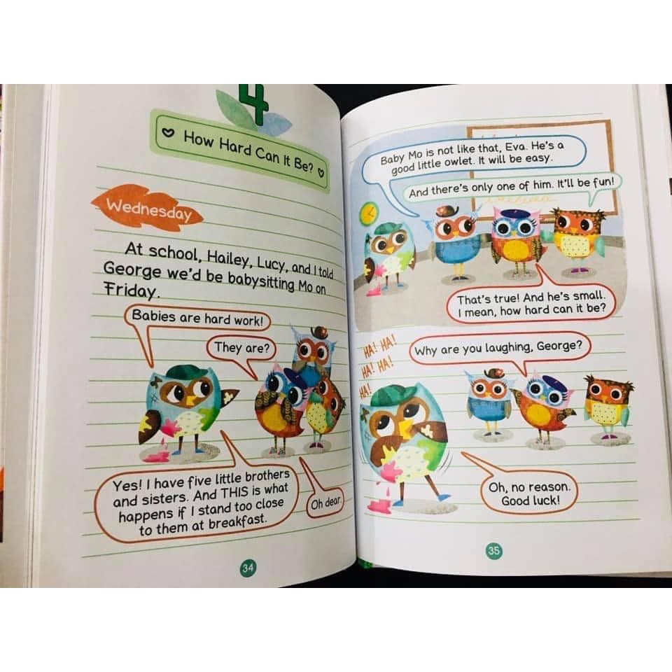 Original - Bộ 15q - Owl Diaries Scholastic (Đồ chơi)