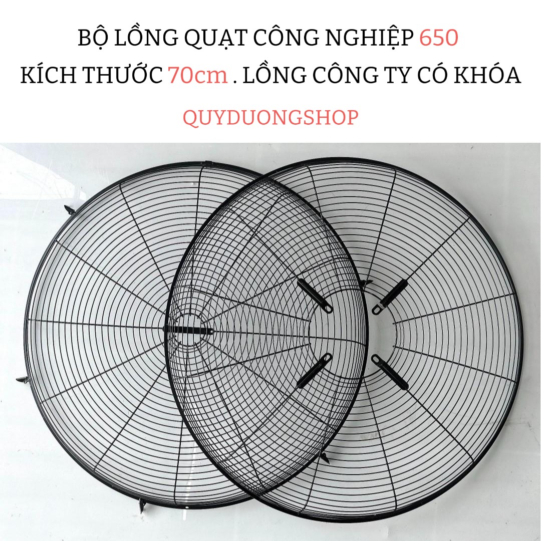 [ Hàng Chính Hãng - Đẹp - Rẻ ] Lồng quạt công nghiệp 650 ( Đường kính lồng 70cm )