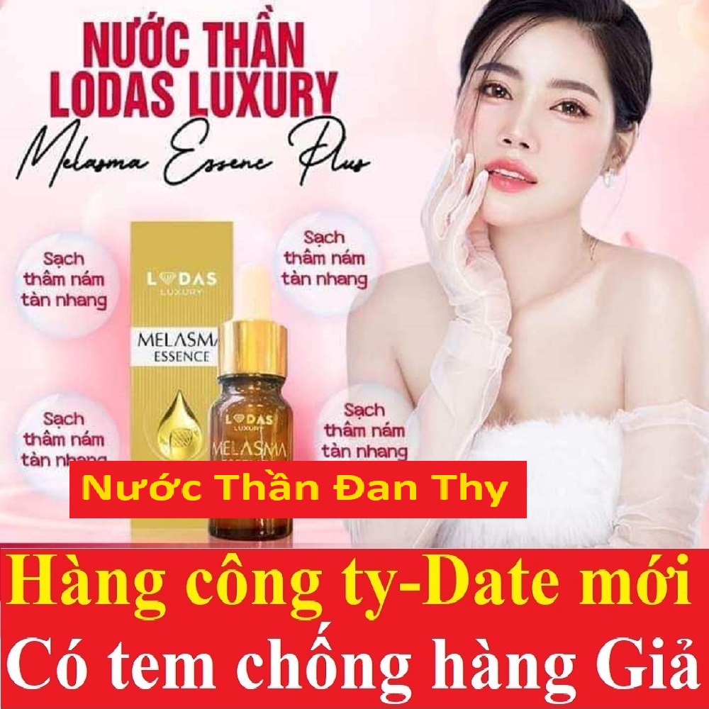 [SIZE TO 30ML] Serum Nám Lodas melasma Esence Plus nước thần Đan thy 10/30ml (new gold)