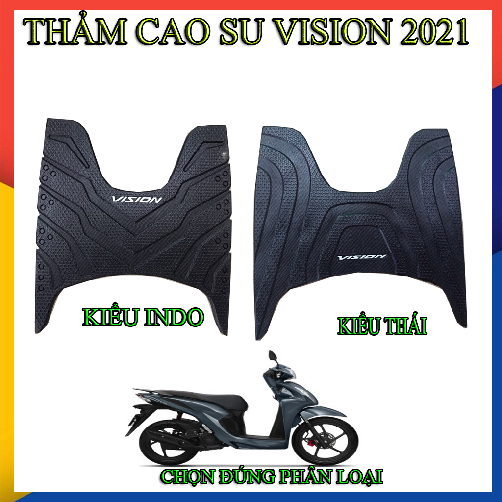 THẢM CAO SU XE VISION 2021