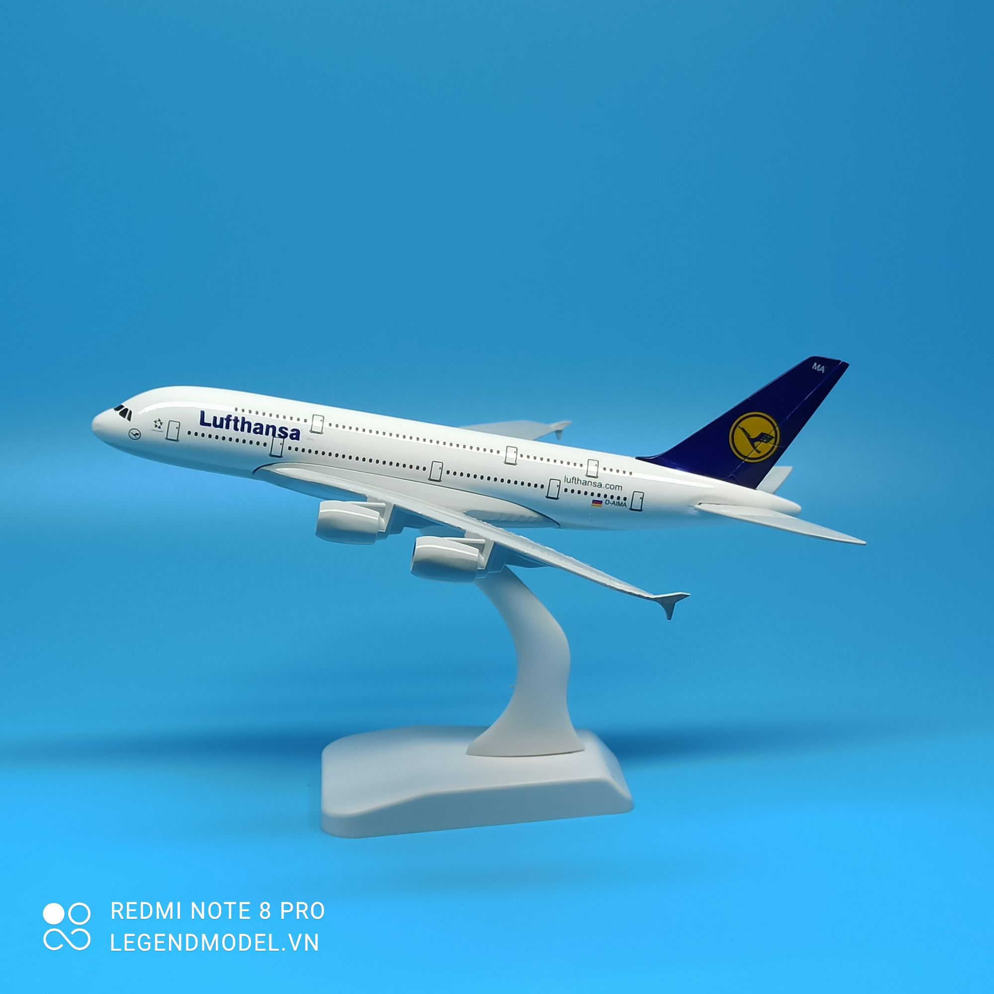 Lufthansa Airlines Airbus A380 20cm Aircraft Model, Durable and Beautiful Metal