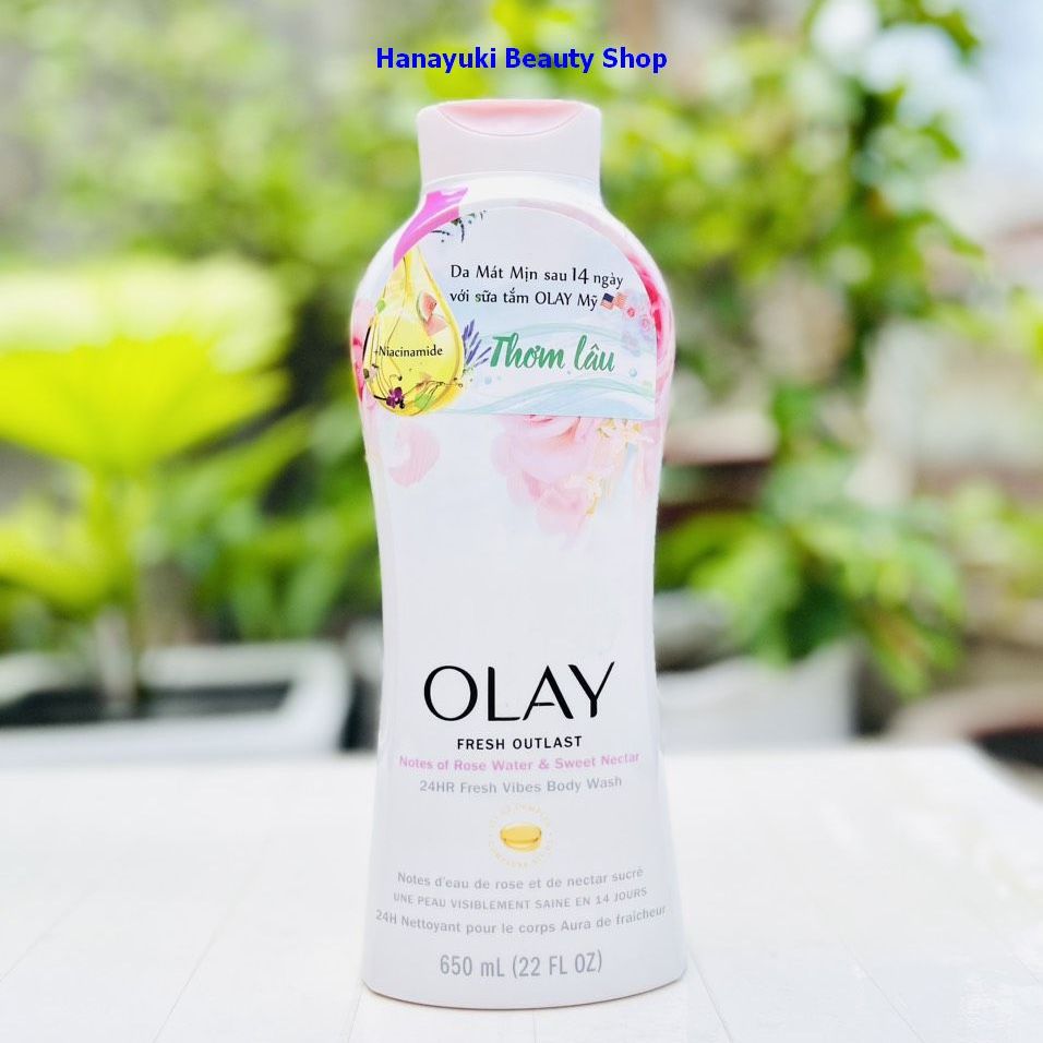Sữa tắm Olay 650ml, công ty nhập Mỹ