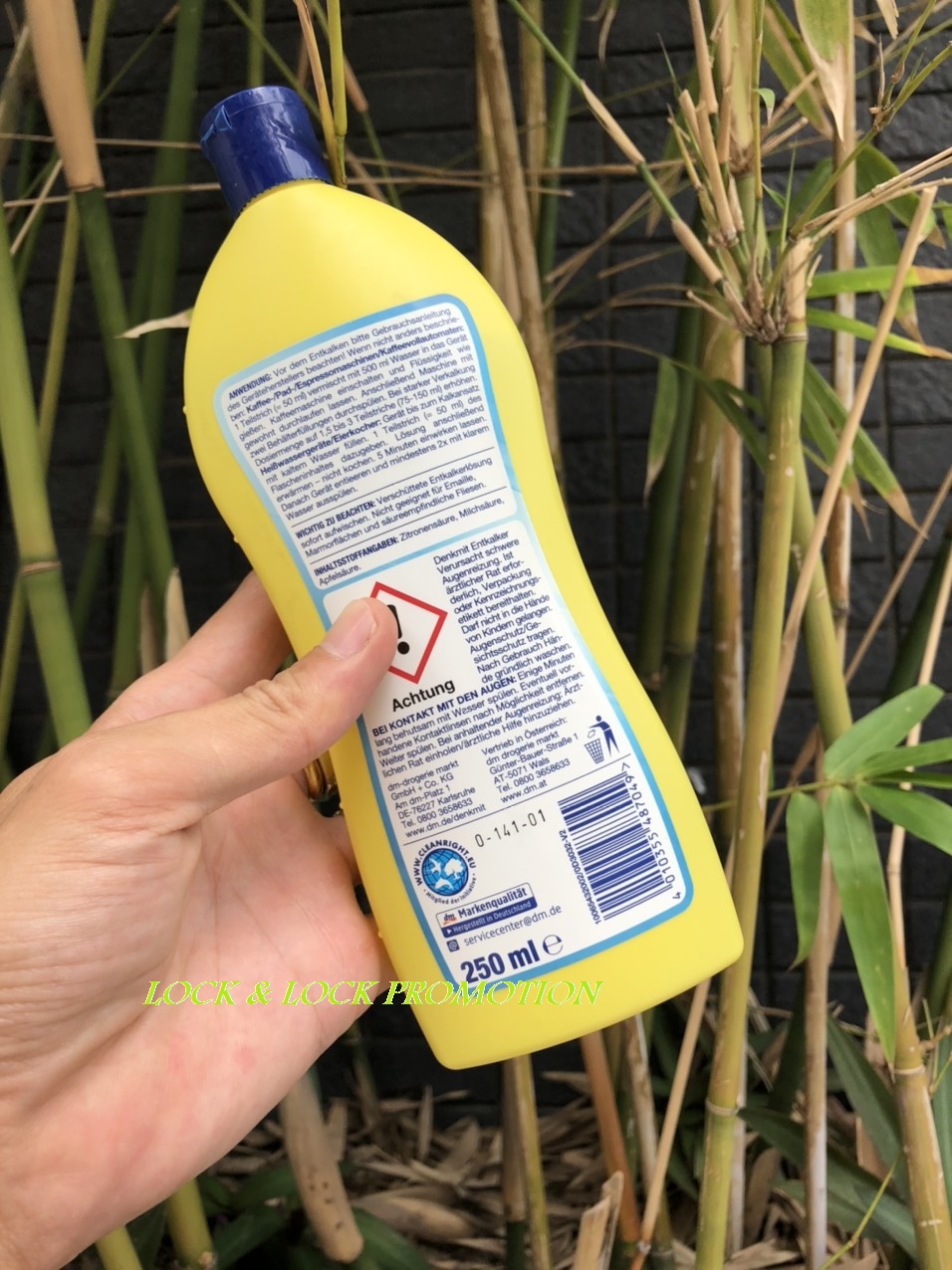 [HCM]Dung dịch tẩy cặn Canxi cho ấm siêu tốc máy pha Cafe... Denkmit 250ml