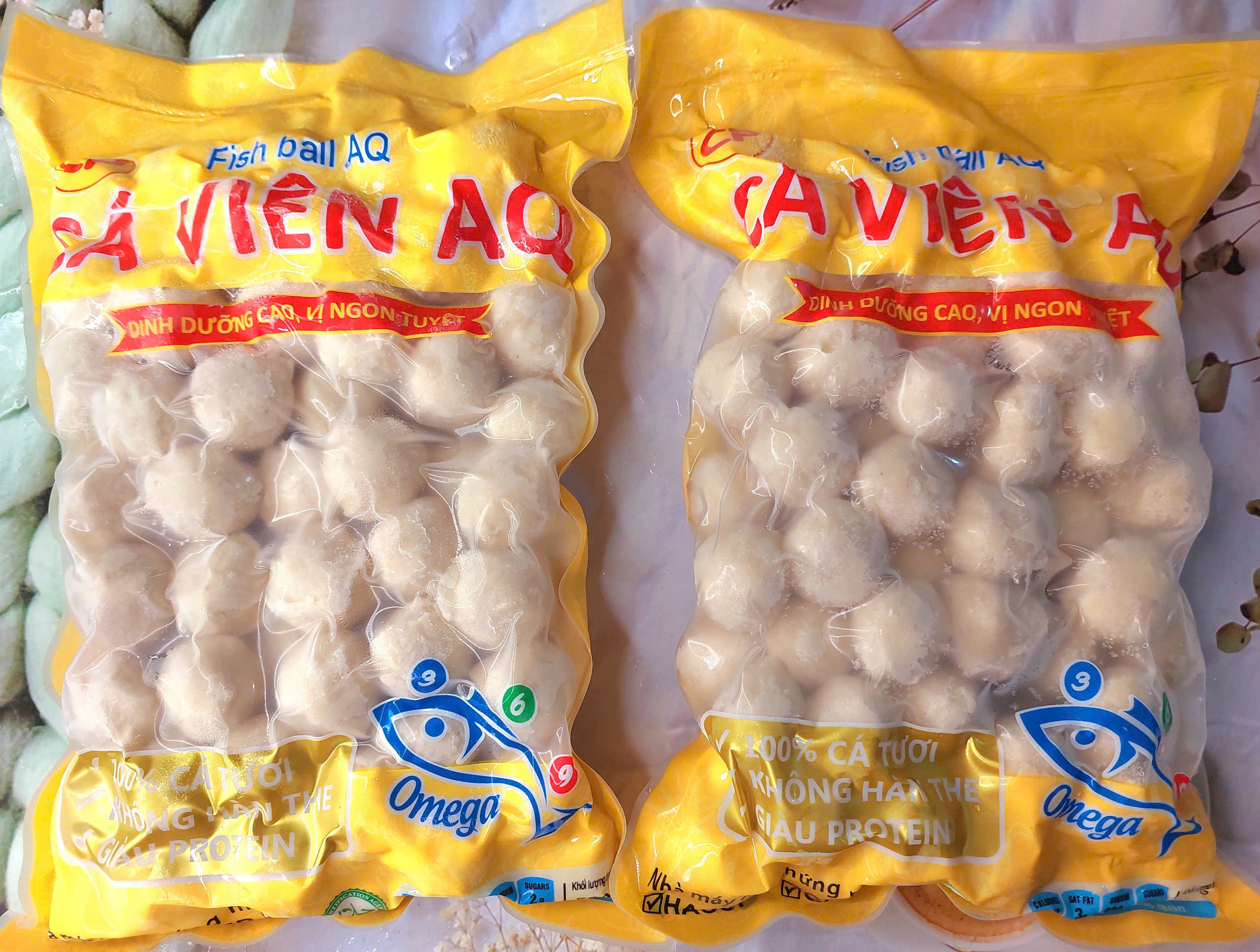500G Cá viên AQ Hàng CP