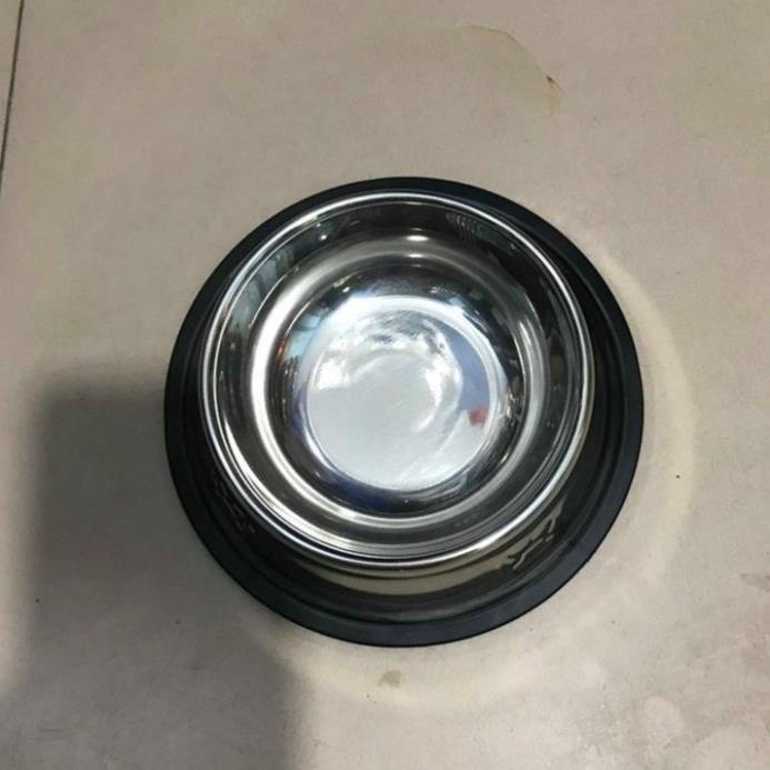 Bát ăn cho chó mèo - Chén inox chống gỉ BH12 tháng