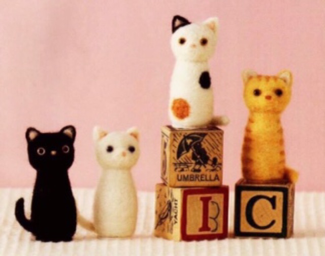Len Chọc Nghệ Thuật Needle Felt