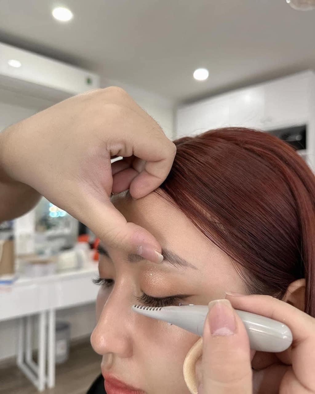Máy uốn mi Fillimilli mini heated eyelash curler ( Oliveyoung )