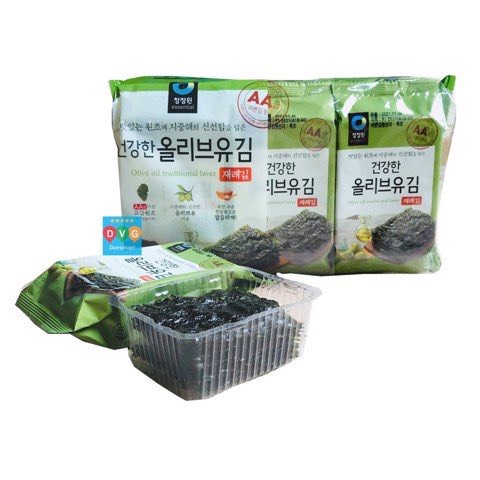 Rong Biển Ăn Liền Hàn Quốc (Lá Kim Ăn Liền) Gói 5G