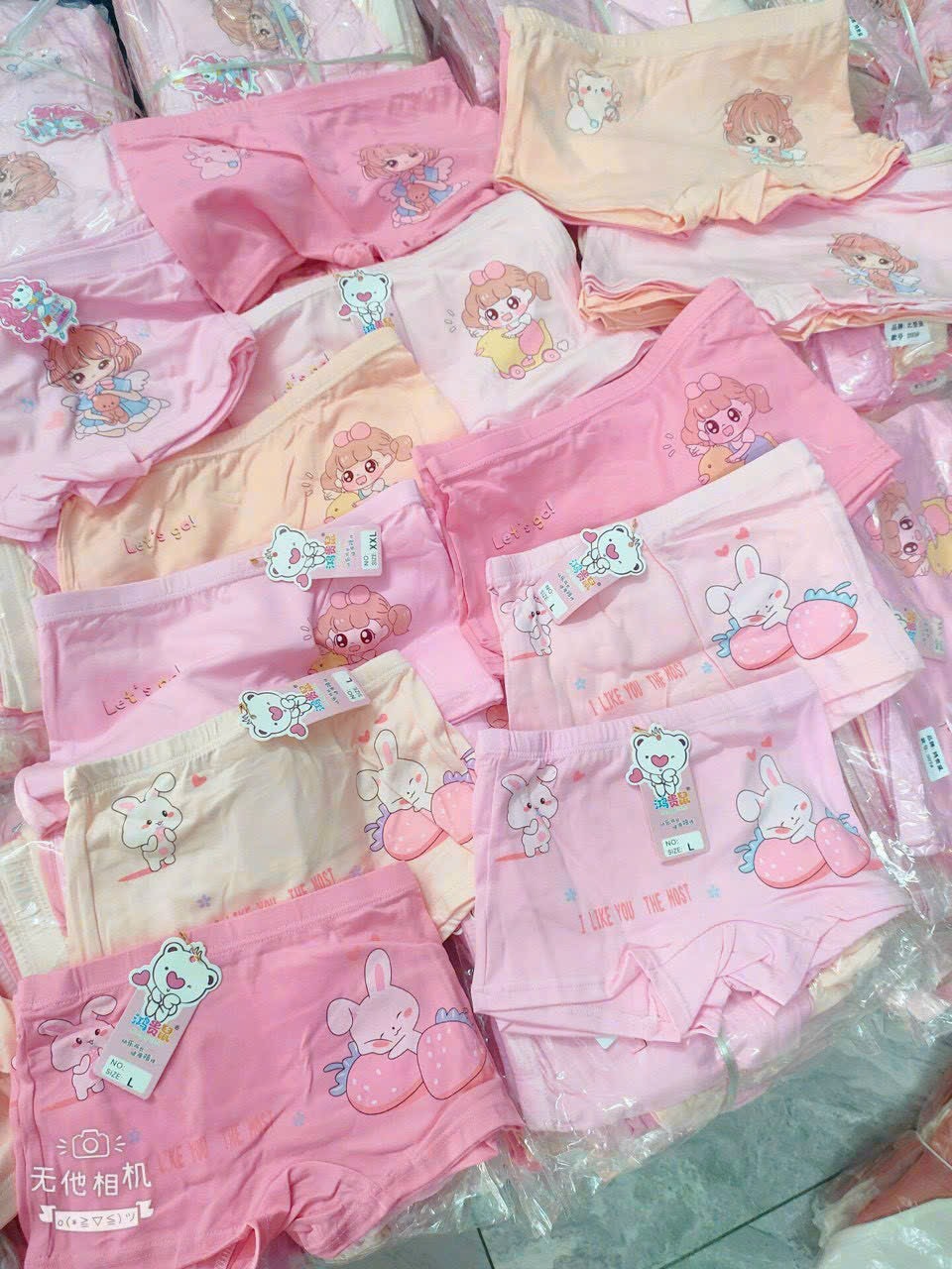 Combo quần chip bé gái mềm mịn cao cấp chất cotton Aha Store