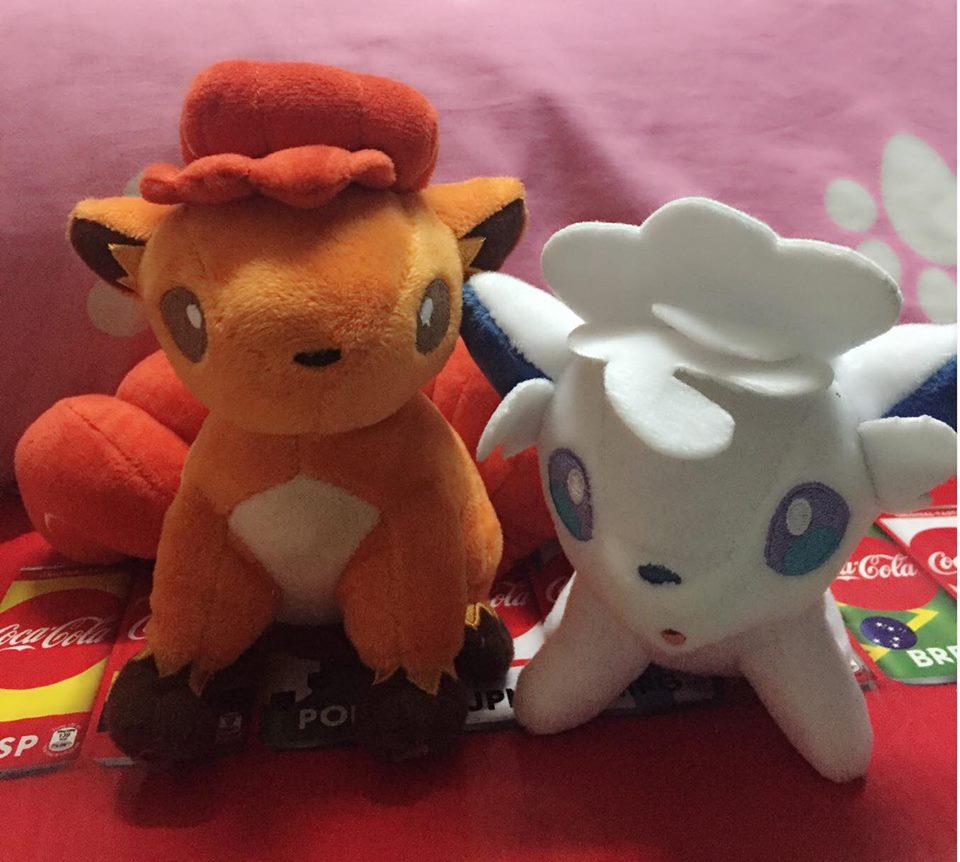 Móc khóa Cáo bông Vulpix pokemon
