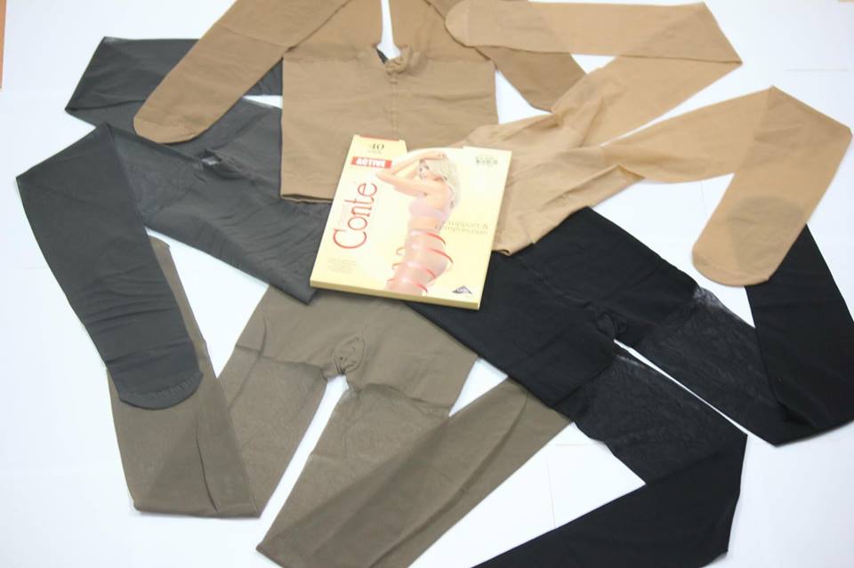 Quần Tất Conte actve soft Nga 20D màu Da( Natural) size S(45-55kg)