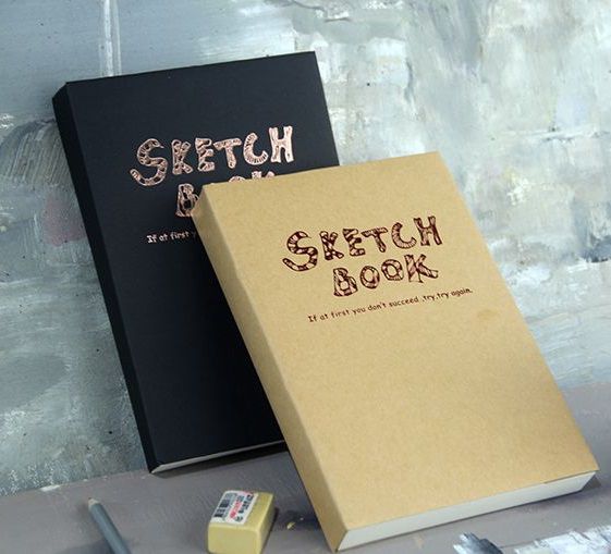 Sổ vẽ chì Sketck Book 120 tờ cao cấp