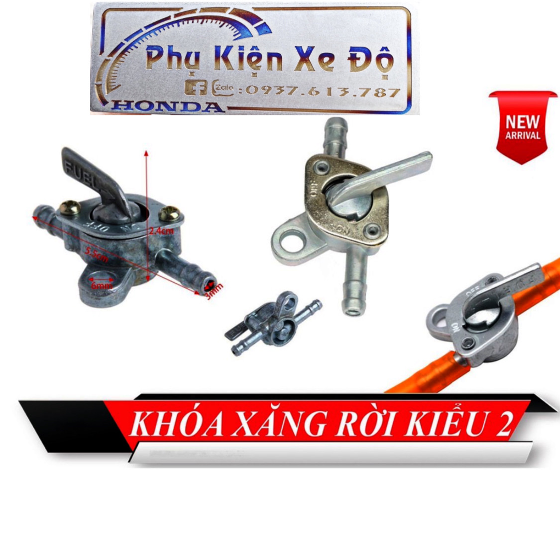 khóa Xăng rời kiểu 2