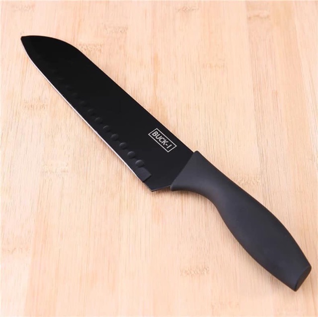 [FREESHIP] BỘ DAO NHÀ BẾP 5 MÓN HỢP KIM ĐEN