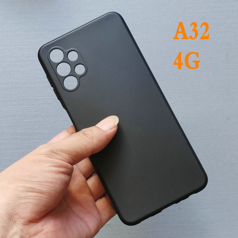 Ốp lưng dẻo Samsung Galaxy A32 4G (đen)