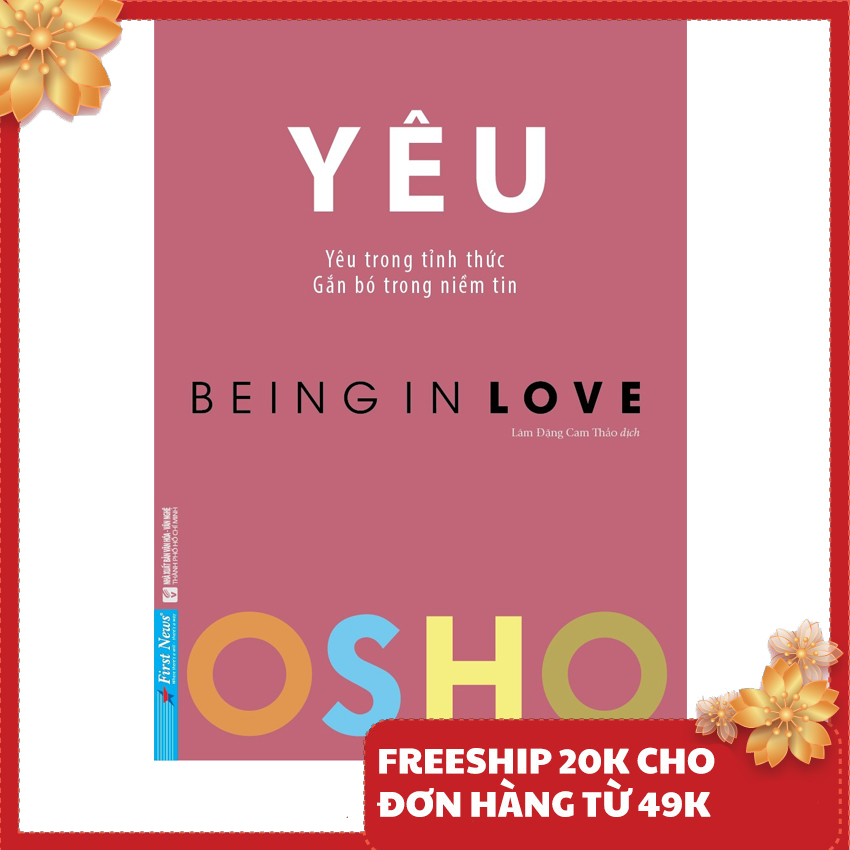 Sách - yêu - being in love - tác giả osho
