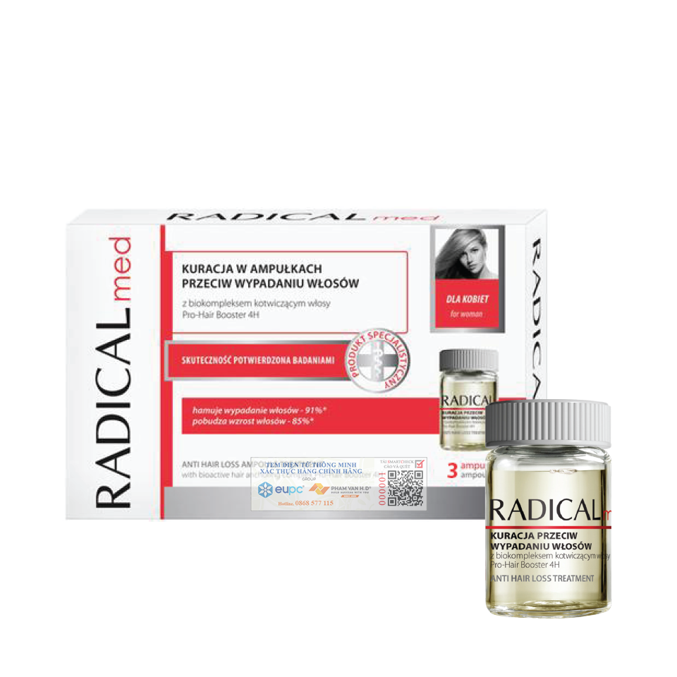 [HCM]Tinh chất kích thích mọc tóc Radical Med cho nữ giới