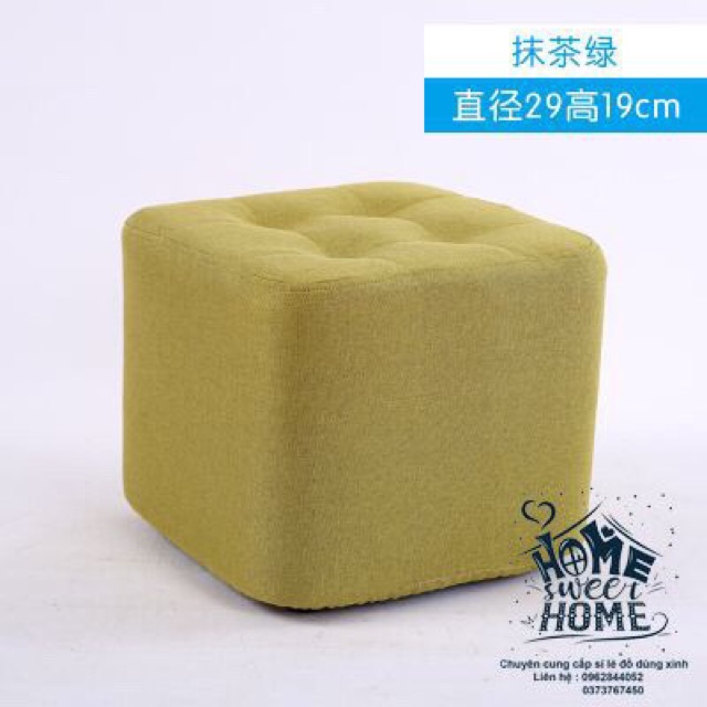 Ghế đôn vải nỉ kích thước 40cm