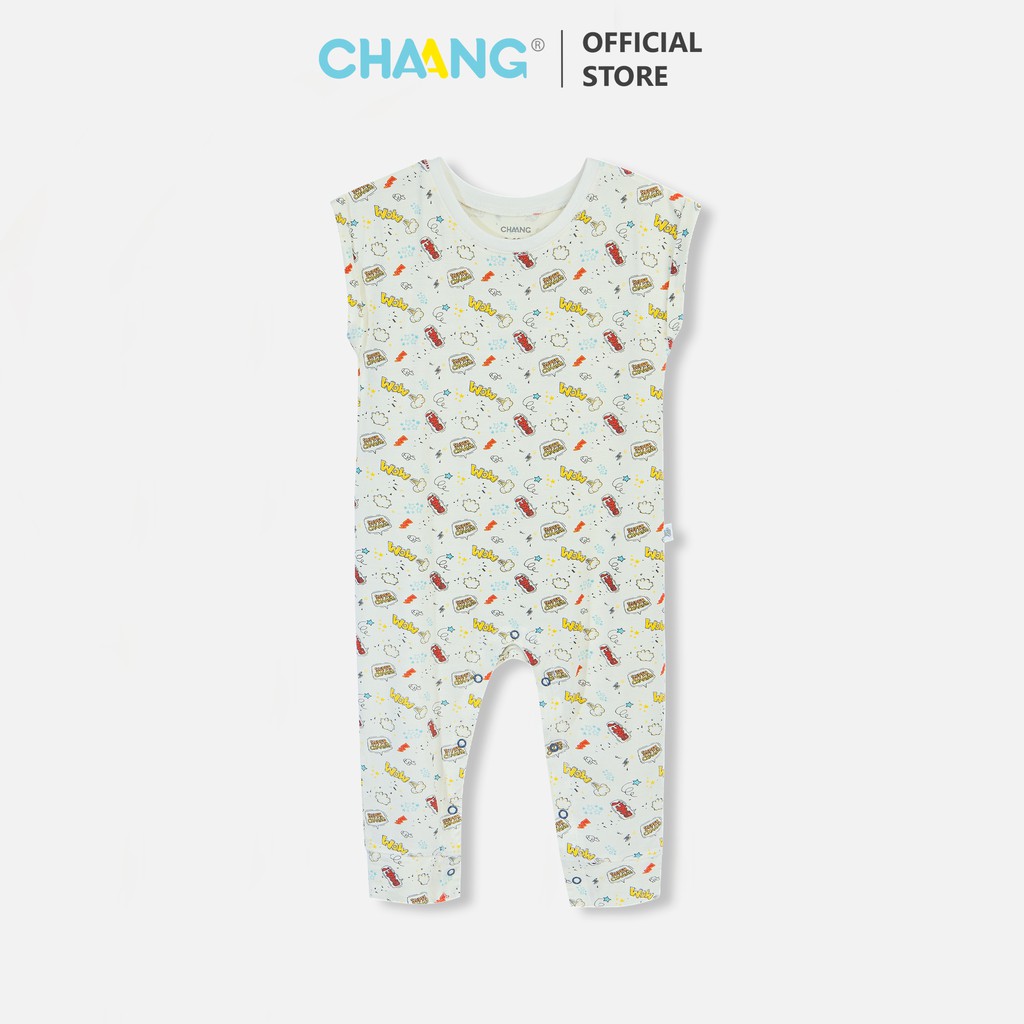 Bộ body hero trắng cho bé chaang