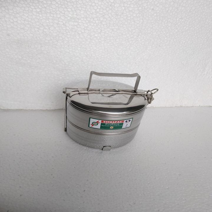 Cặp lồng cà mơn - cà men inox 4 ngăn cms16-4i + 3 ngăn c14-3bi + 2 ngăn cms16-2i