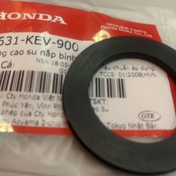 Ron cao su gắn nắp bình xăng xe Dream, Wave, Future 1, Future 2, Future Neo, Future Neo Fi, Future Neo GT, Future X, hàng chính hiệu Honda mới 100%