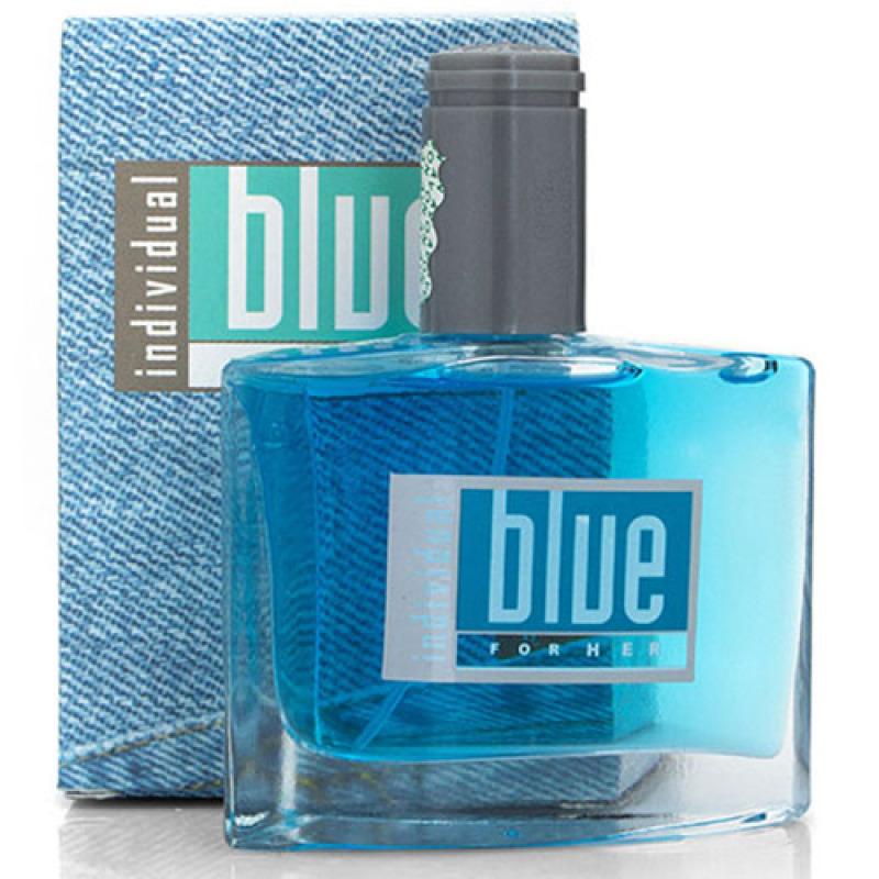 Bộ 10 Nước hoa nữ Blue for Her 50 ml hương thơm nồng nàn dạng chai thủy tinh xịt