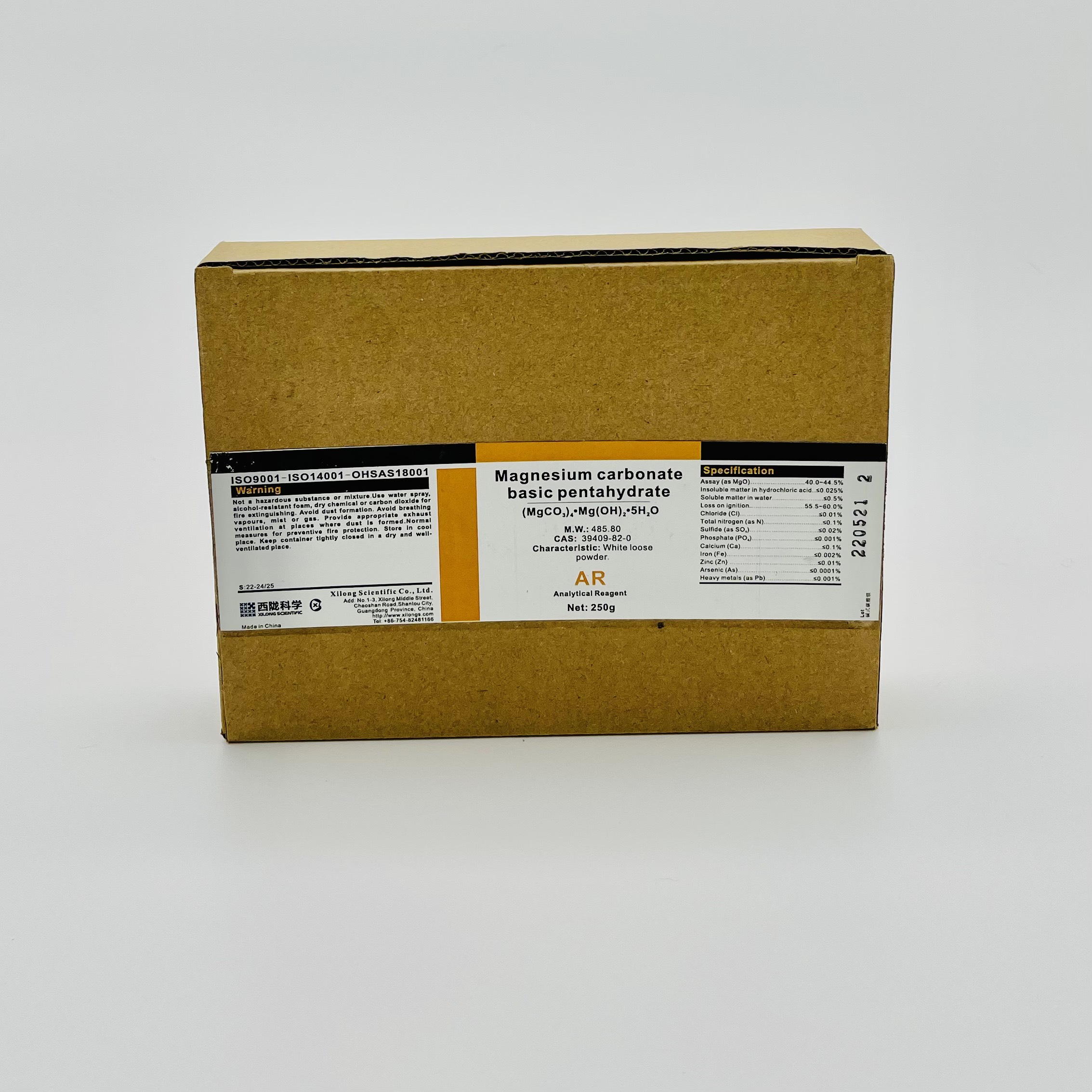 Hóa chất Magnesium Carbonate basic pentahydrate