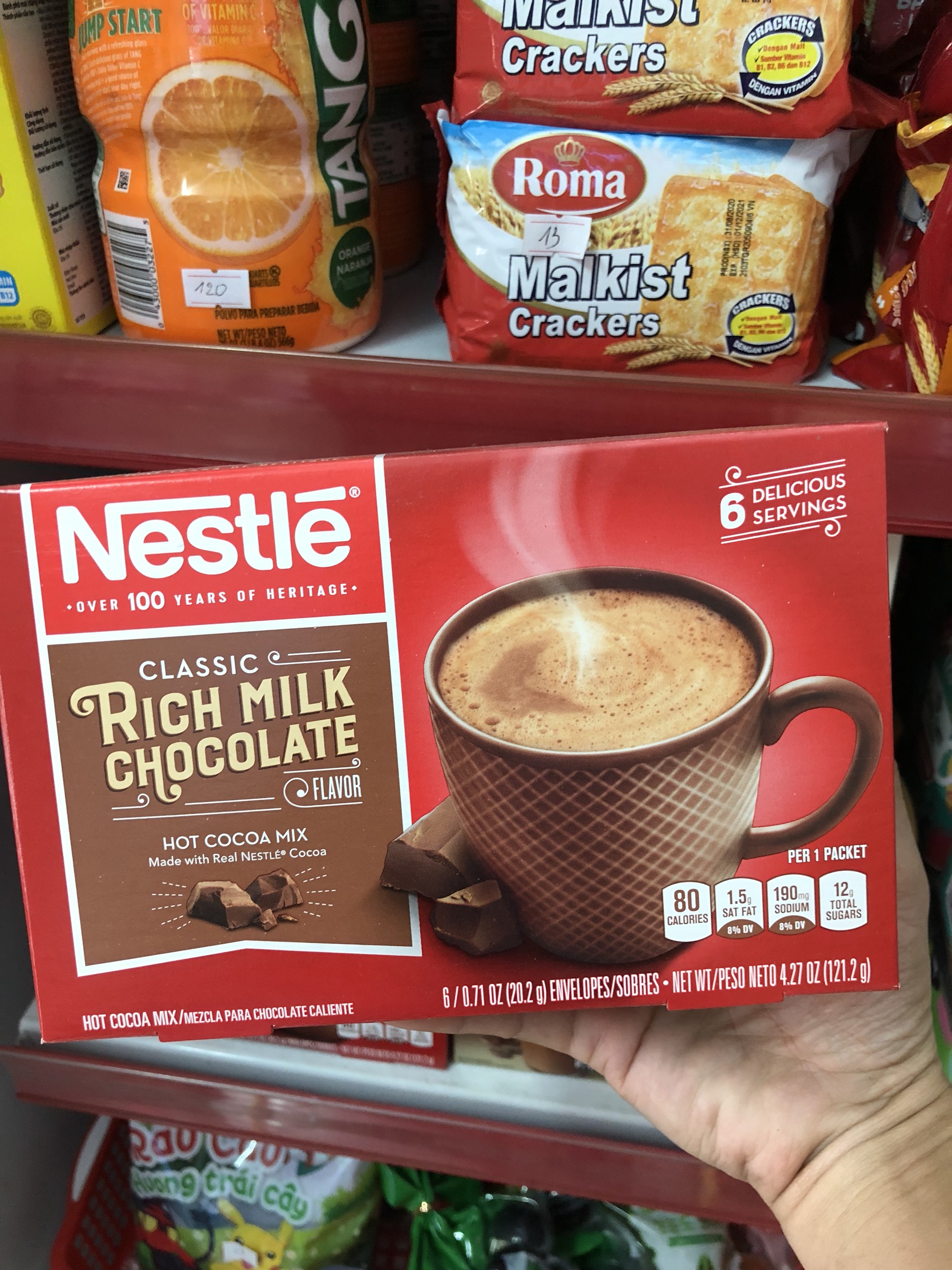 Bột cacao Nestle Rich Milk Chocolate lon 787.8g