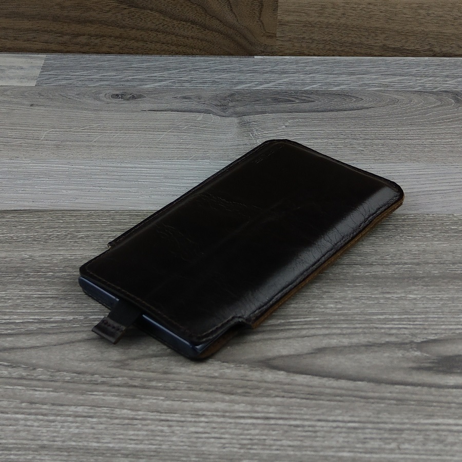 Bao Da Dây Rút samsung galaxy note 8 / note 9 Da Bò Sáp