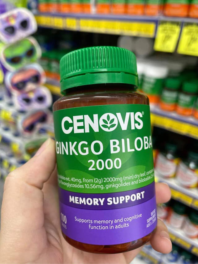Bổ não Cenovis Ginkgo Biloba 2000