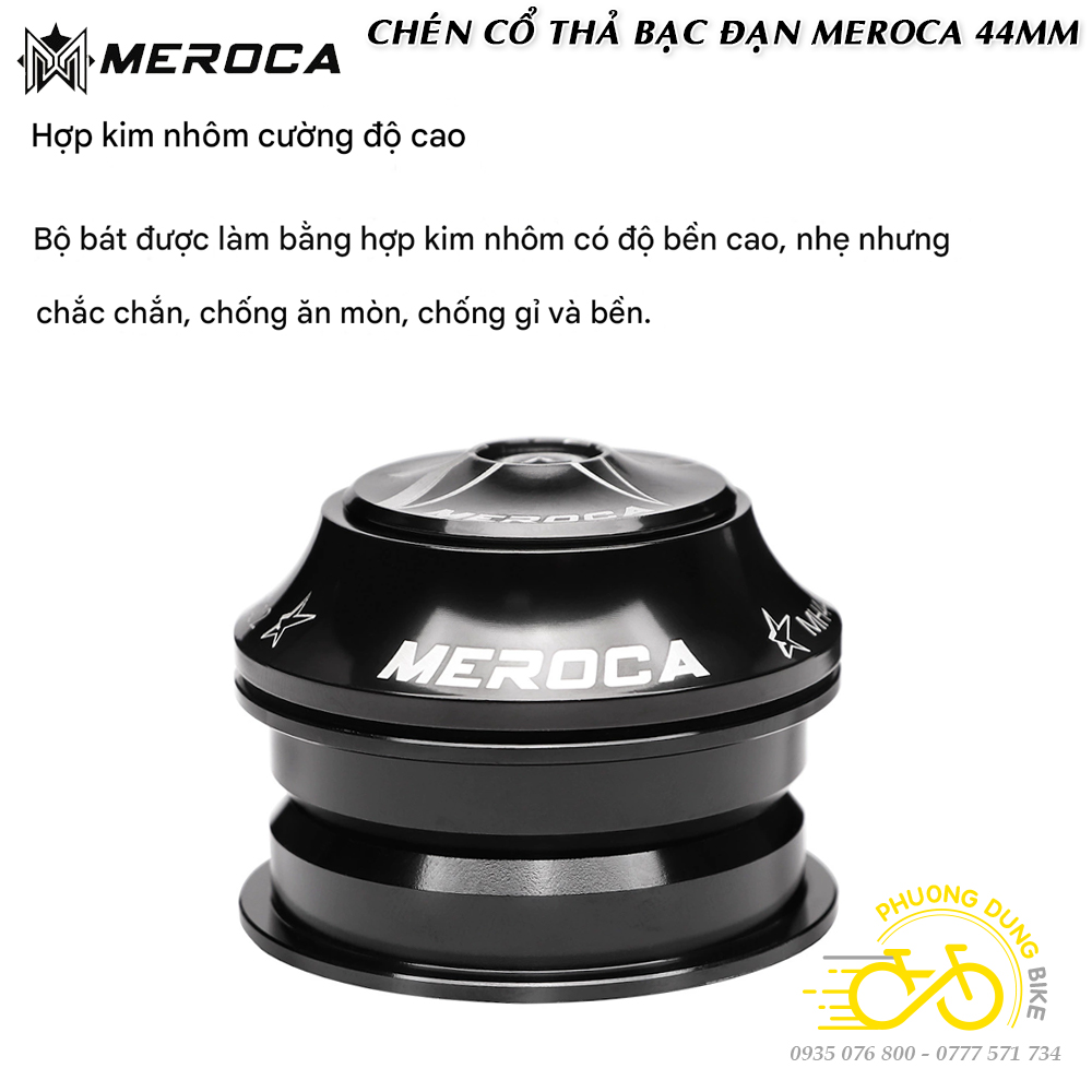 Chén cổ bát phốt thả bạc đạn xe đạp MEROCA 44mm