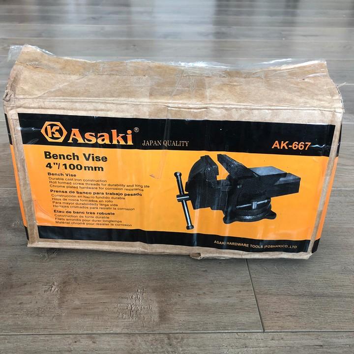 Êtô bàn nguội Asak Asaki AK-667 C2-4  (Đen)