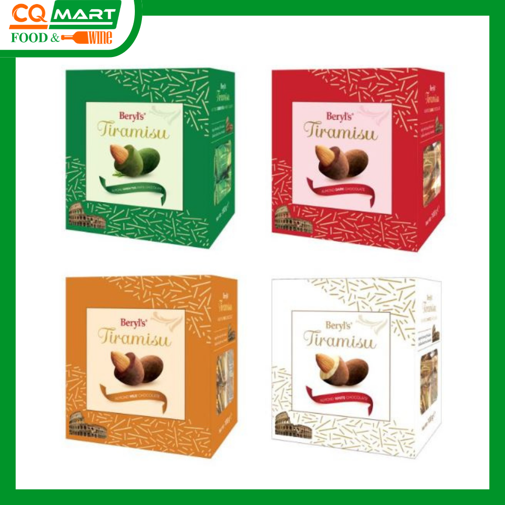 Socola Beryl's Tiramisu Dark Chocolate 100g